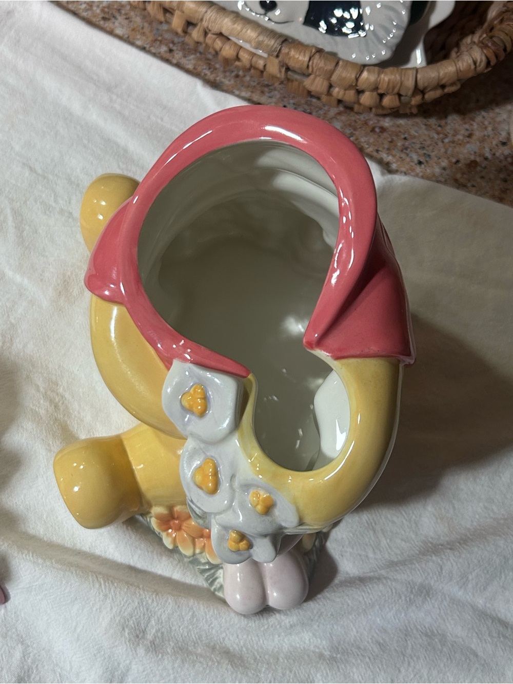Vintage Winnie the Pooh & Piglet “Friends Forever” cookie jar - Picture 6 of 8